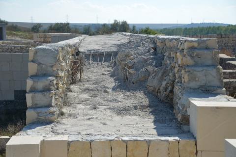 Details on archaeological site restoration. The National Limes Commission